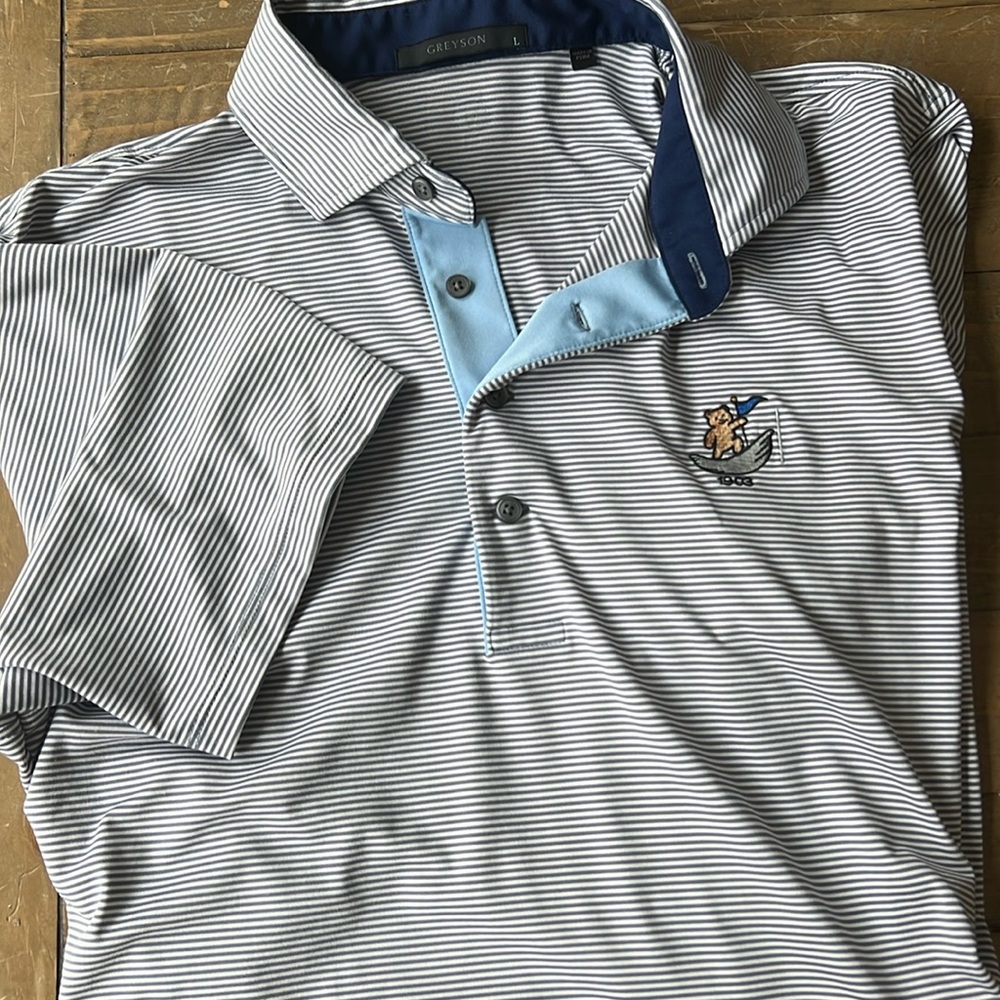 Men’s Greyson golf polo.